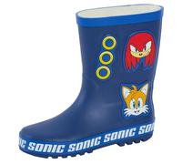Sonic The Hedgehog Wellies Rubber Wellington Boots 2 UK Multi