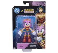 Sonic The Hedgehog x DC Comics Figure Amy as Wonder Woman Ages 3+