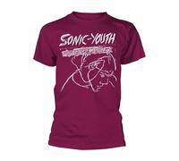 Confusion T Shirt Sonic Youth Red M