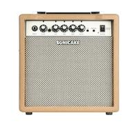 SONICAKE 15W Electric Guitar Combo Amplifier with Dual-Channel