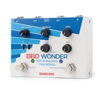 SONICAKE Delay and Modulation Pedal with Tap Tempo, Chorus/Vibrato Effect