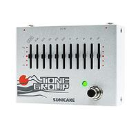 SONICAKE EQ Guitar Pedal 10 Band Equalizer Pedal for Electric Guitar Bass with True Bypass Tone Group
