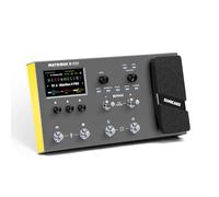 SONICAKE Multi-Effects Guitar Pedal Guitar Bass Amp Modeling IR Cabinets Simulation with Expression Pedal FX Loop MIDI Stereo OTG USB Audio Interface 4.3" Color Touchscreen Matribox II Pro QME-200