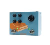 SONICAKE QDS-03 Warped Dimension Digital Modulation Guitar Effects Pedal 4 Mode of Chorus,Flanger,Phaser & Tremolo