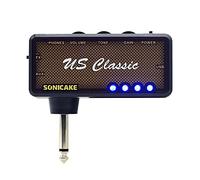 SONICAKE US Classic Plug-In USB Chargable Portable Pocket Guitar Headphone Amp Carry-On Bedroom Effects