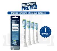 Philips Sonicare C3 Premium Plaque Defence HX9044/17 4x White sonic toothbrush heads