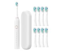 Sonicc Power Toothbrush - ABS New Dentall Cleaner, Rechargeable Long Lasting Battery Toothbrush | High Frequency Vibration Orall Care Device for Men Women Students Workers Families Vacation Trips