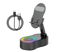 Sonicdrop Dock - No-Pair Magic Speaker & Charging Stand, Sonicdrop Dock Holder, Drop-To-Play Sound, Wireless Induction Audio Bluetooth Speaker 5-In-1 Phone Holder (#c)