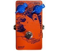 SonicGeek FuzzCat Guitar Fuzz Pedal Handmade FF Vintage 60s Circuit Enhanced Clean-Up Response for Studio & Live Performance