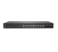 SonicWall SWS14-24FPOE Managed L2 Gigabit Ethernet (10/100/1000) Power over Ethernet (PoE) 1U Black
