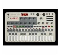 Sonicware Liven Lofi-12 [Lo-fi Groovebox & Sampler] Retro sampling with 12bit Sampler mode, 4-track step sequencer, 10 voices, 12 Track Effects + 9 Master Effect, Battery-powered, Built-in speaker