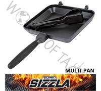 Sonik Sizzla MULTI PAN Toaster Frying Grill Pan Carp Fishing Camping (Single)