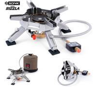 Sonik Sizzla Superstove Carp Fishing Camping Cooking Cooker Stove + Case