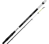 Sonik SKS Black Beach 13ft 4-6oz 2pc | Powerful Carbon Beachcaster with Smooth Casting Action | Durable Hardloy Rings for Multiplier or Fixed Spool | Sonik Sliding Reel Seat | Shrink Handle | AS0005