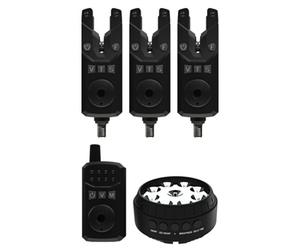 Sonik SKS2 Bite Alarm - 3+1 Set + Bivvy Lamp