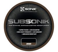 Sonik SubSonik Brown Carp Mono Line 1200m : 18lb