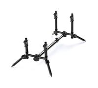 SONIK Xtractor Rod Pod 2 or 3 Rod Carp Fishing Black with Padded Storage Case
