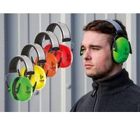 Sonis3 Extra Visibility Adjustable Ear Defenders 37dB SNR (JSP AEB040-0B1-E00)
