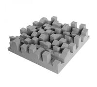 Sonitus Bigfusor I Grey (60x60x16cm) 3 Pack