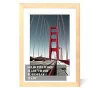 Soniuong 14x18 Picture Frame Natural