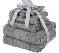 Sonive VC-W0 Cotton Towel Set Gray 6PCS SET