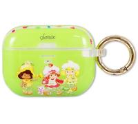 Sonix AirPods Pro 3 Protective Case - Hard Shell Cover with Luxe Keychain Clip - Compatible with 3rd Generation AirPods Pro | Strawberry Shortcake Berry Besties Rainbow