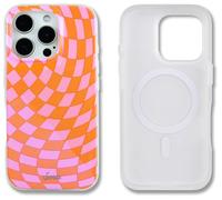 Sonix Case for iPhone 16 Pro | Compatible with MagSafe | 10ft Drop Tested | Checkmate Pink
