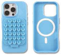 Sonix Case for iPhone 16 Pro with Magnetic Suction Mount | Compatible with MagSafe | 10ft Drop Tested | Light Blue