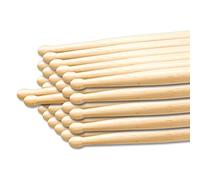 Sonix Percussion Plus PP103 Drum Stick Maple 7A - 12 Pairs,Brown
