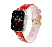 Sonix x Monchhichi Jelly Apple Watch Band | Compatible with Apple Watch 41mm / 40mm / 38mm | Monchhichi Red