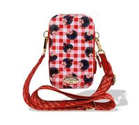 Sonix x Monchhichi Phone Pouch - Universal Smartphone Purse & Wallet, Shoulder Bag & Crossbody Bag | Monchhichi Plaid