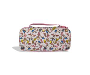 Sonix x Sanrio Carrying Case for Nintendo Switch 2, Switch 1, Lite, OLED, Protective Travel Case with Game Cartridge Storage | Hello Kitty Pink Bows