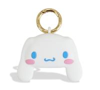 Sonix x Sanrio Silicone Protective Cover Compatible with Apple AirTag - with Attachment Loop and Carabiner Keyring | Cinnamoroll