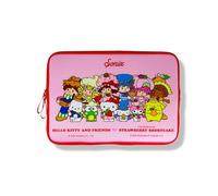 Sonix x Sanrio Slim Laptop Sleeve 16 inch, Neoprene Computer Cover Case, Protective Tech Bag | Hello Kitty and Friends x Strawberry Shortcake - 16"