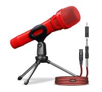 SonixForce XRL Dynamic Microphone - Karaoke Microphone for Singing Premium Handheld Vocal Mics with 16ft XLR to 1/4" Audio Cable - Microfono for Speaker, Mixer, Amplifier & Karaoke Machine