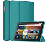Sonlaryin Smart Trifold Stand with Soft TPU Back Case, Incompatible with iPad- Bright-Emerald