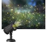 SONLED Firefly Garden Lights, Star Projector with Blue Nebula Outdoor Decoratice Lighting with Remote Control, Motion Firefly, Garden Lights Moving Laser Christmas Lights for Home and Garden
