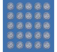 Sonline 25 Clear Plastic Sewing Machine Bobbins Fits Singer Brother Janome Toyota