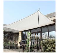 Sonnensel 2x3m Rectangle Shade Net with Eyelets Breathable Cooling Canopy for Balcony Garden Plant Protection Windbreak Netting (3x7m Option)