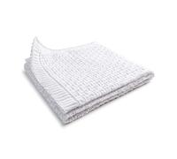 SonnenStrick Soft Children’s Blanket, Pure Cotton, Knitted, 100 x 90 cm Bianco (Weiss)