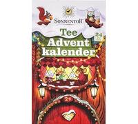 Sonnentor Tea Advent Calendar, 24 Infusion Bags, Mice, 38.9 g