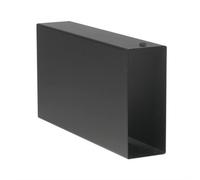 Sonnet DM-ENC-1M-D External Graphics card enclosure Black Aluminium