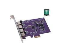 Sonnet USB3-4PM-E. Host interface: PCIe Output interface: USB 3.2 Gen 1 (3.1 Gen 1) Expansion card standard: PCIe 2.0. Chipset: Fresco Logic Data transfer rate (max): 5 Gbit/s