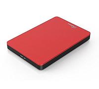 Sonnics 160GB Red External Portable Hard drive USB 3.0 super fast transfer speed for use with Windows PC, Apple Mac, Smart tv, XBOX ONE and Android TV Box FAT32