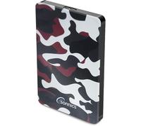 Sonnics 500GB Red Camo External Portable Hard drive USB 3.0 super fast transfer speed for use with Windows PC, Apple Mac, Smart tv, XBOX ONE & PS4 Special Edition