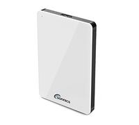 Sonnics 500GB White External Portable Hard drive USB 3.0 Compatible with Windows PC, Mac, Smart tv, XBOX ONE & PS4