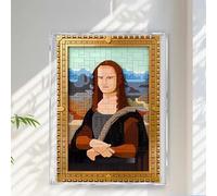 SONNIES Acrylic Display Case for Lego 31213 Mona Lisa, Transparent, Dustproof Box, Storage Box, Compatible with Lego 31213 (Only Case, No Model)