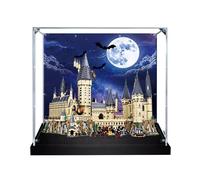 SONNIES Acrylic Display Case for Lego 71043 Hogwarts Castle, Dustproof Storage Box, Transparent Display Box Compatible with Lego 71043 (Only Case, No Model)
