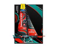 SONNIES Display Wallboard for Lego 42171 F1 Racing Model, Decorative Display Panels for Lego Car Wall Mounted Displays, Wallboard Gift(Only Display Wallboard, NO Model) (Option 1)