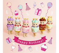 Sonny Angel Happy Birthday Series Baby Figurine, Multicolored